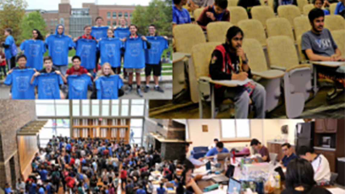 collage of competitors
