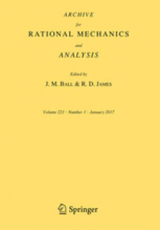 Archive for Rational Mechanics and Analysis