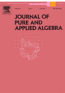 Journal of Pure and Applied Algebra