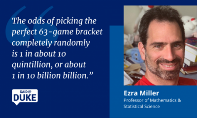 Mathematics Professor Breaks Down the Statistics Behind Bracketology