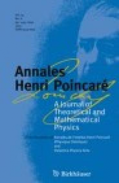 Annales Henri Poincare cover