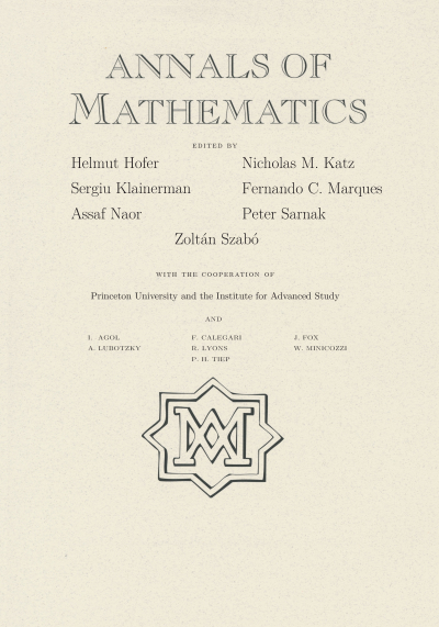 Annals of Mathematics