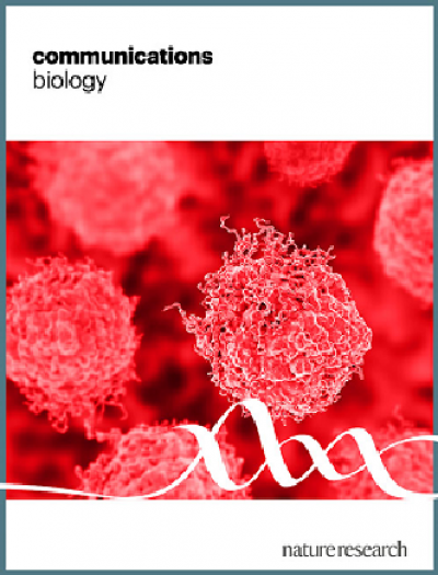Communications Biology (Nature) cover