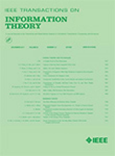 IEEE Transactions on Information Theory