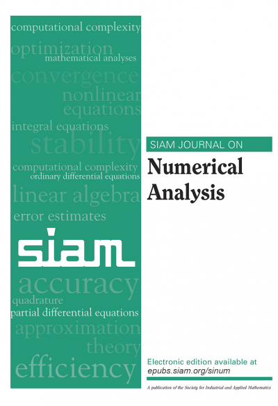 SIAM Journal on Numerical  Analysis cover